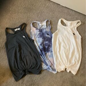 3 Abercrombie Kids Tanks